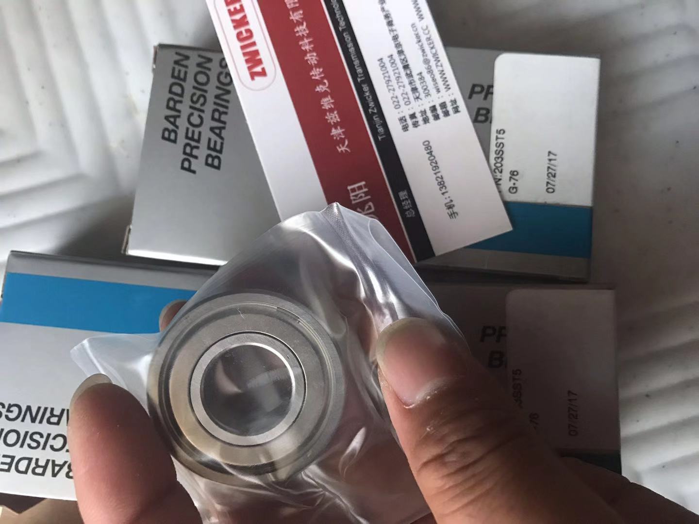 美國BARDEN 203SST5軸承